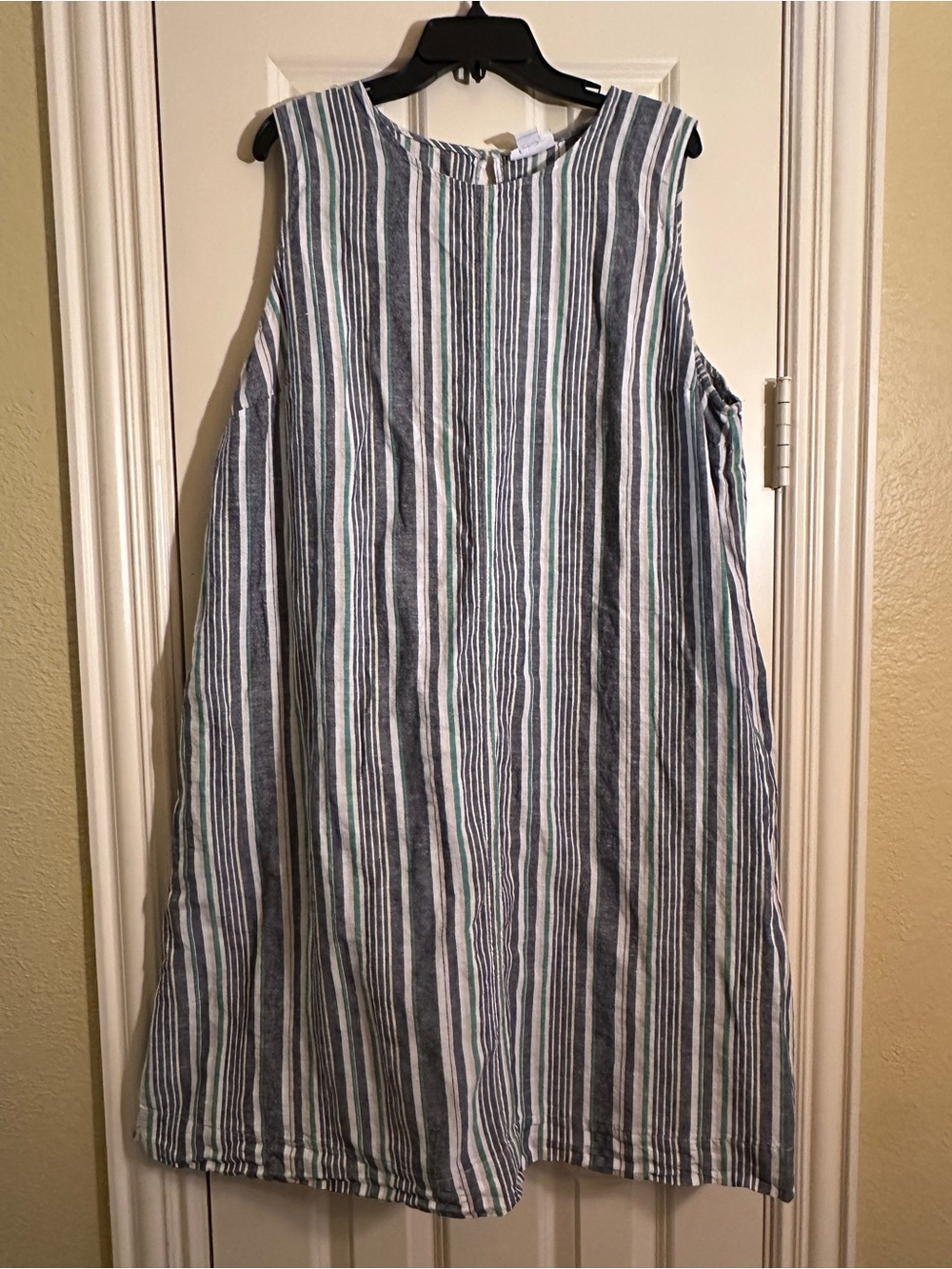 Liz Claiborne Striped Linen Dress